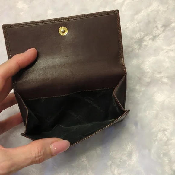 Salvatore Ferragamo Brown Wallet - Picture 5 of 9